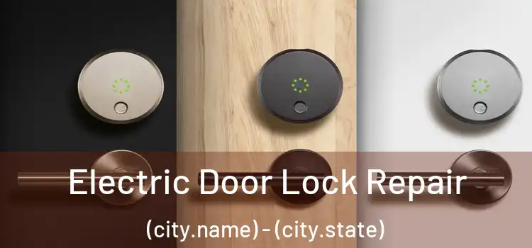 Electric Door Lock Repair (city.name) - (city.state)